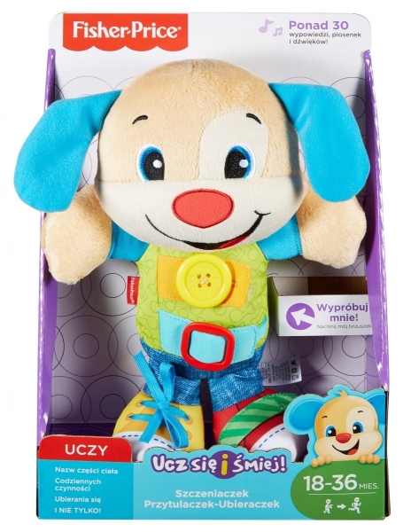 FISHER PRICE FBP26 SZCZENIACZEK PRZYTULACZEK-UBIERACZEK