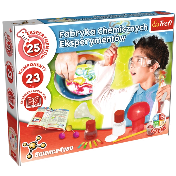 SCIENCE 4 YOU FABRYKA CHEMICZNYCH EKSPERYMENTÓW ZABAWKA