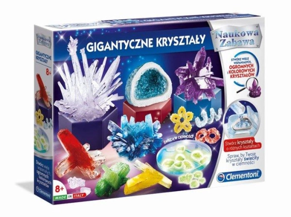GIGANTYCZNE KRYSZTAŁY LABORATORIUM NAUKOWE ZABAWKA