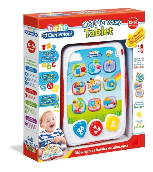 MÓJ PIERWSZY TABLET ZABAWKA EDUKACYJNA