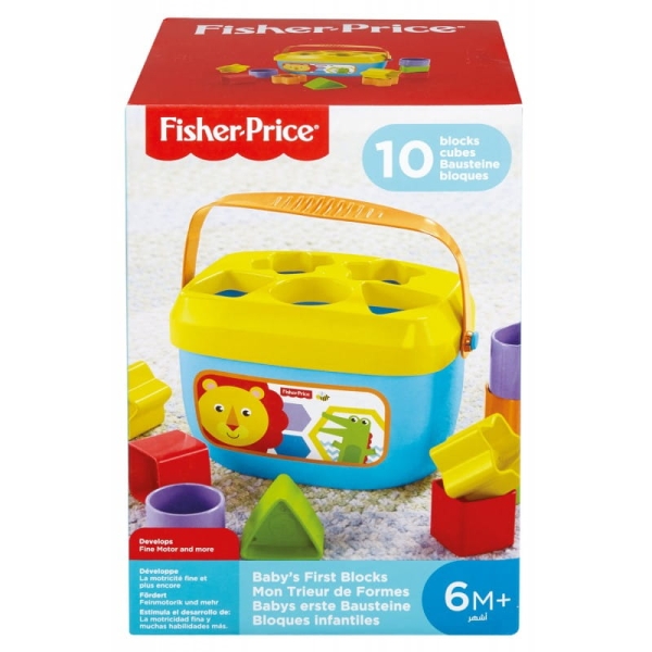 FISHER-PRICE FFC84 PIERWSZE KLOCKI MALUCHA