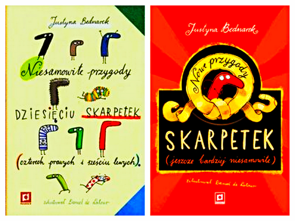 NIESAMOWITE I NOWE  PRZYGODY DZIESIĘCIU SKARPETEK J BEDNAREK   (1)