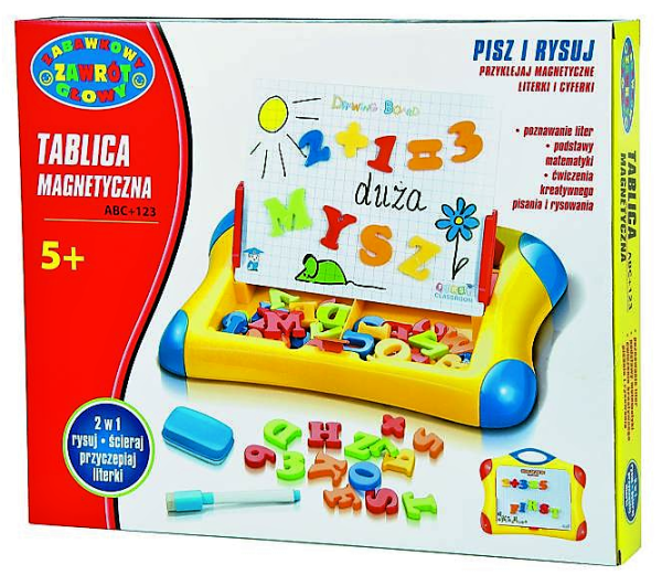 TABLICA EDUKACYJNA DUŻA MYSZ