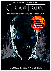 GRA O TRON SEZON 7 5 DVD NOWE LEKTOR  420 MIN FOLIA MARTIN 