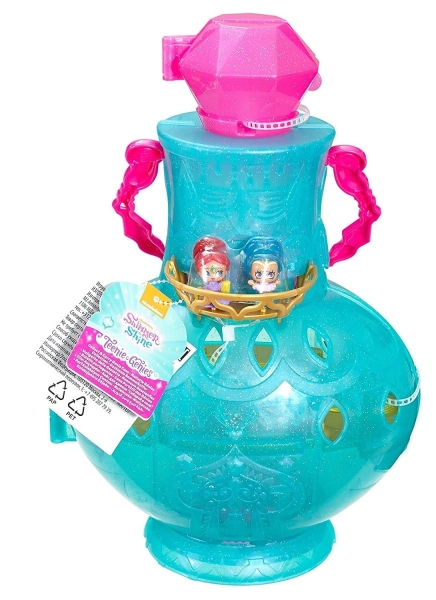 SHIMMER I SHINE DTK58 BUTELECZKA-WALIZECZKA KOLEKCJONERA DŻINÓW MIX WZORÓW