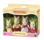SYLVANIAN FAMILIES RODZINA KRÓLIKÓW Z CZEKOLADOWYMI USZKAMI