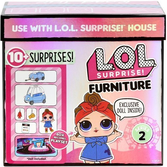 L.O.L. SURPRISE MEBELKI Z LALKĄ PODRÓŻ
