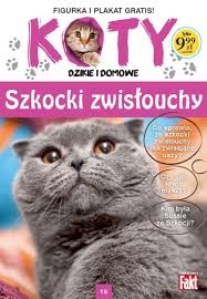 KOTY DZIKIE I DOMOWE SZKOCKI ZWISŁOUCHY 18 FIGURKA 