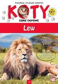 KOTY DZIKIE I DOMOWE LEW KOLEKCJA 19 FIGURKA 