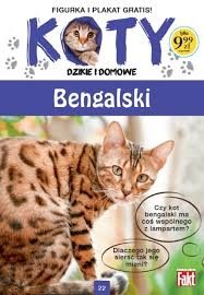 KOTY DZIKIE I DOMOWE BENGALSKI FIGURKA KOLEKCJA 22