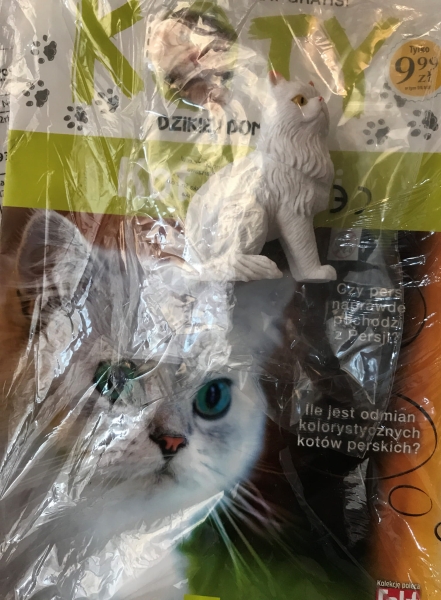KOTY DZIKIE I DOMOWE KOT PERSKI FIGURKA 16