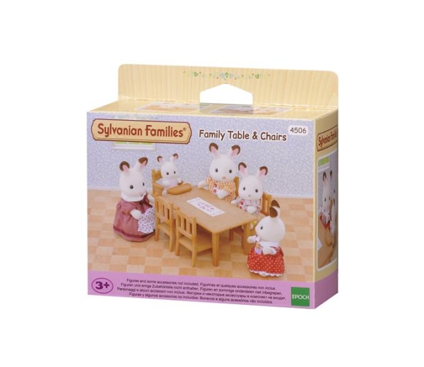 SYLVANIAN FAMILIES ZESTAW DO JADALNI - STÓŁ I KRZESŁA