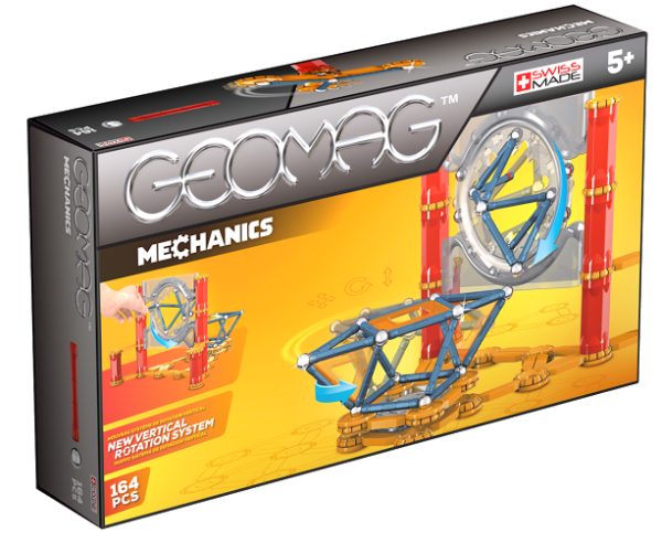 KLOCKI MAGNETYCZNE MECHANICS 164 ELEMENTY