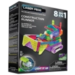 KLOCKI LASER PEGS 8W1 CONSTRUCTION RUNNER