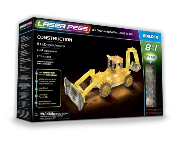 KLOCKI LASER PEGS 8 W 1 CONSTRUCTION