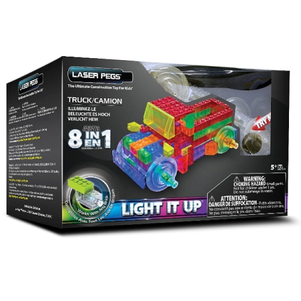KLOCKI LASER PEGS 8W1 TRUCK