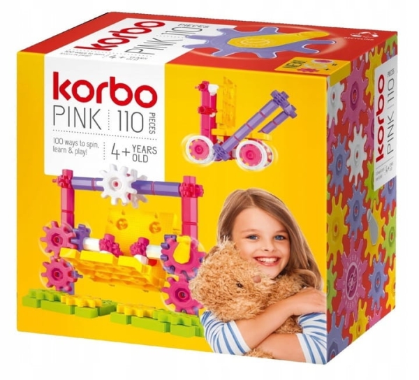 KLOCKI PINK 110 ELEMENTÓW