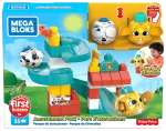 MEGA BLOKS GKX70 KLOCKI A KUKU ZJEŻDŻALNIA PLAC ZABAW