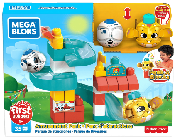 MEGA BLOKS GKX70 KLOCKI A KUKU ZJEŻDŻALNIA PLAC ZABAW