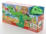 DINOZAUR Z KLOCKAMI 30 KLOCKÓW