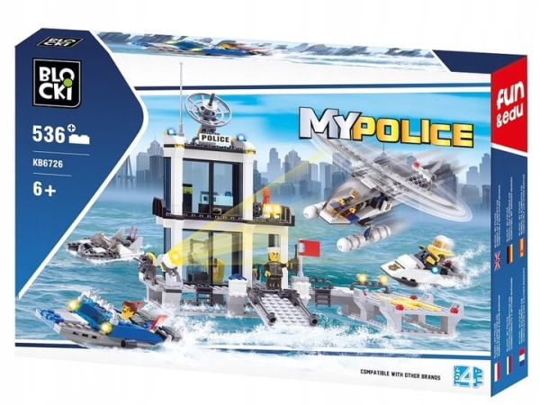 KLOCKI BLOCKI MYPOLICE KB6726 KOMISARIAT WODNY