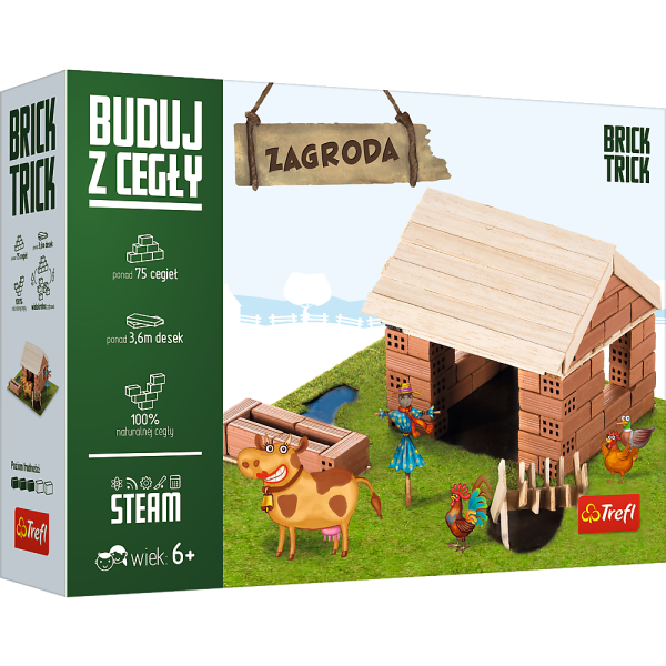 BRICK TRICK ZESTAW KONSTRUKCYJNY ZAGRODA