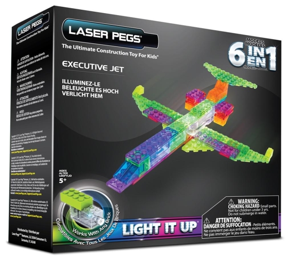 KLOCKI LASER PEGS 6W1 PLANE