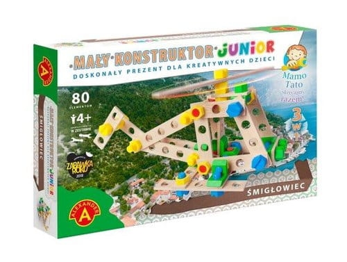 MAŁY KONSTRUKTOR JUNIOR ŚMIGŁOWIEC 3W1