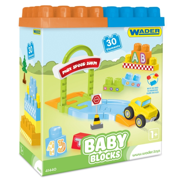 BABY BLOCKS 30 ELEMENTÓW 41440