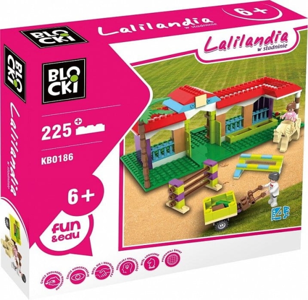 KLOCKI BLOCKI KB0186 LALILANDIA W STADNINIE