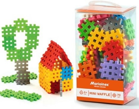 KLOCKI KONSTRUKCYJNE MINI WAFFLE 70 ELEMENTÓW
