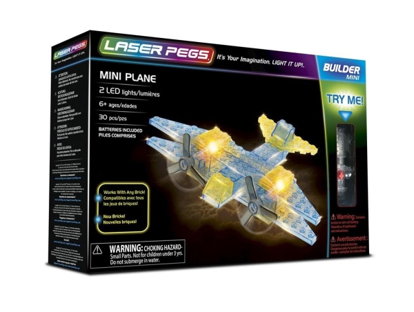 KLOCKI LASER PEGS MINI PLANE