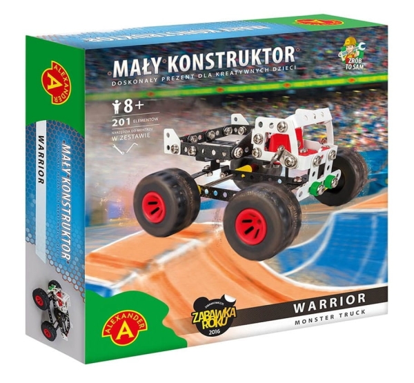MAŁY KONSTRUKTOR MONSTER TRUCK WARRIOR