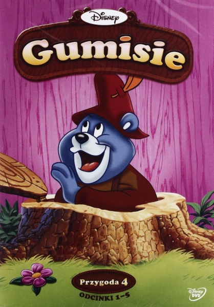 GUMISIE PRZYGODA 4 ODC 1-5 DISNEY DVD