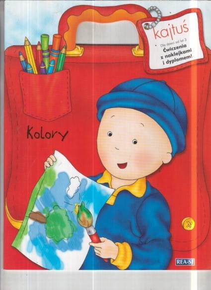KAJTUŚ KOLORY.ĆWICZENIA NAKLEJKI