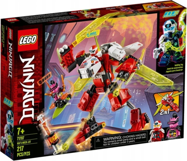 LEGO NINJAGO ROBOT ODRZUTOWIEC KAIA 71707
