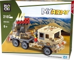 KLOCKI BLOCKI KB84025 MYARMY WYRZUTNIA RAKIET