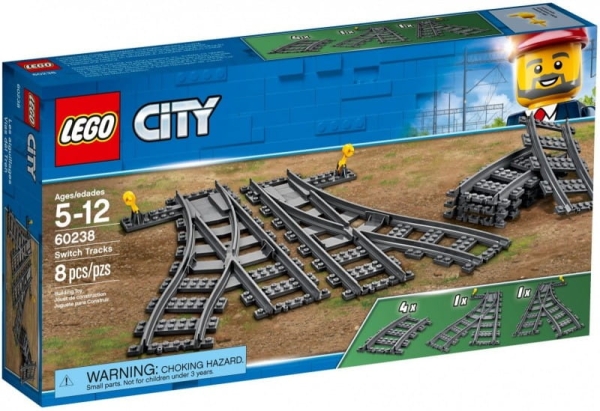 KLOCKI LEGO CITY ZWROTNICE ORYGINALNE 60238