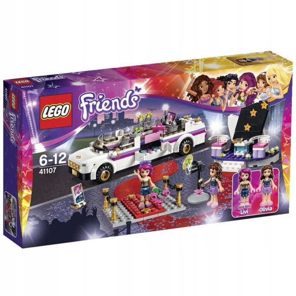 LEGO 41107 FRIENDS KLOCKI LIMUZYNA GWIAZDY POPU