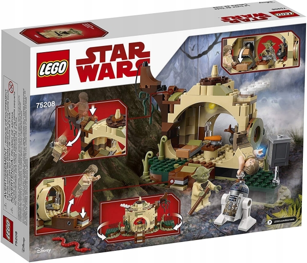 LEGO 75208 KLOCKI STAR WARS CHATKA YODY