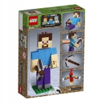 LEGO MINECRAFT 21148 BIGFIG STEVE Z PAPUGĄ KLOCKI