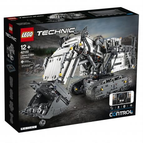 LEGO TECHNIC KOPARKA LIEBHERR R 9800 42100