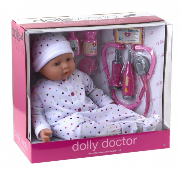 LALKA BOBAS DOLLY DOCTOR 46 CM
