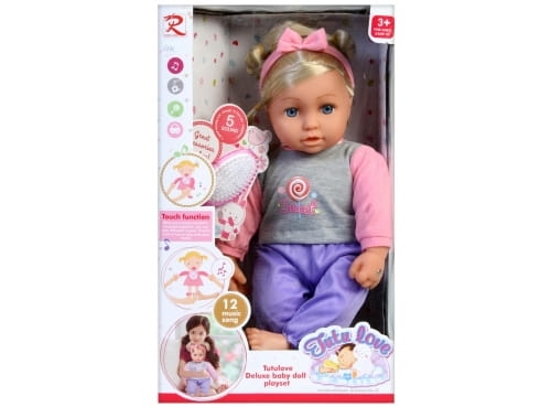 LALKA BOBAS Z AKCESORIAMI 40 CM