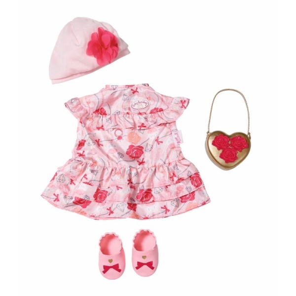 BABY ANNABELL UBRANKO W KWIATY