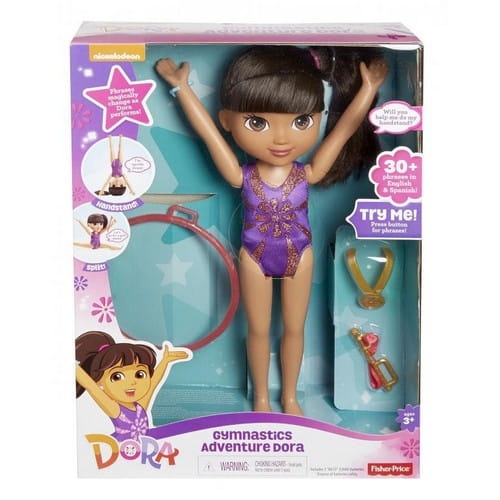FISHER-PRICE DTG62 DORA I PRZYJACIELE SUPERGIMNASTYCZKA MÓWIĄCA