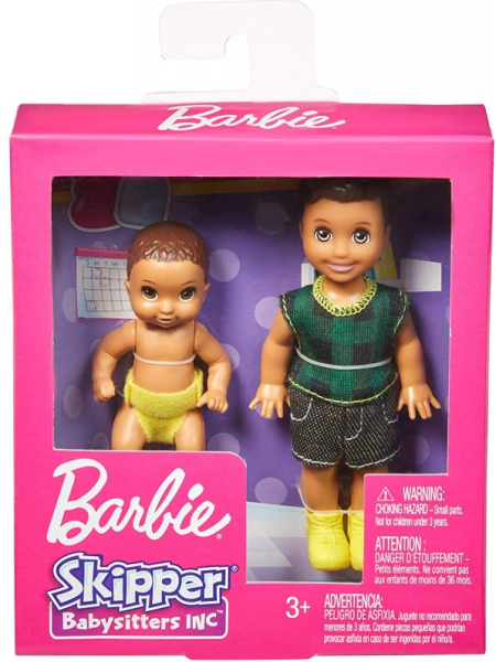 BARBIE SKIPPER GFL32 RODZEŃSTWO BRUNETKA + NIEMOWLĘ