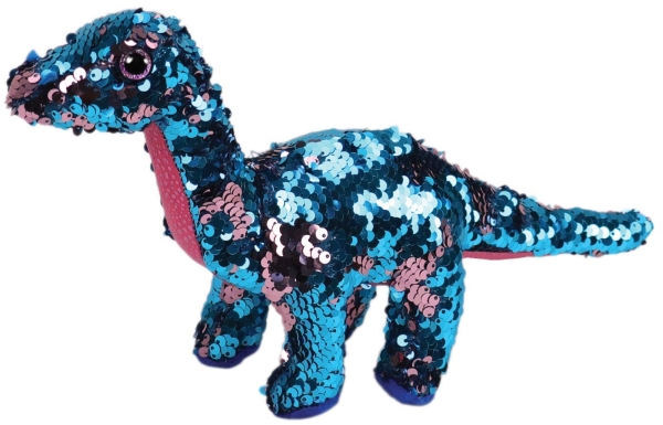 TY FLIPPABLES DINOZAUR CEKINOWY TREMOR 23 CM