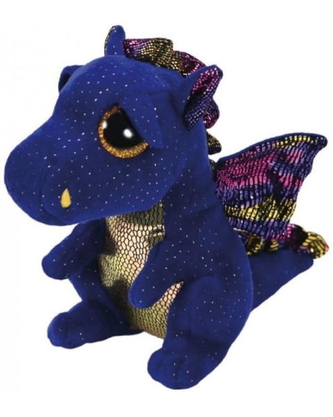 TY BEANIE BOOS GRANATOWY SMOK SAFFIRE 24 CM