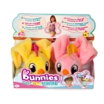 BUNNIES FRIENDS 2 PLUSZOWE PTASZKI Z MAGNESEM RÓŻOWY I ŻÓŁTY
